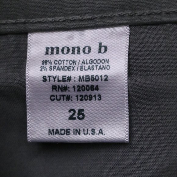 Mono B Jeans Mono B Size 25 Stretch Cotton Jeans Skinny Poshmark